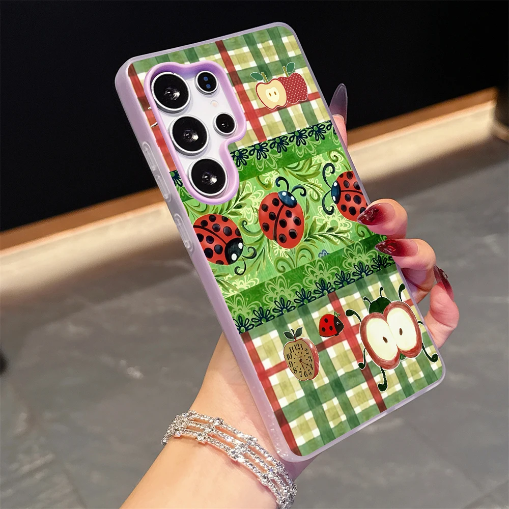 Für Xiaomi Redmi Note 14 13 12 11 10 Pro Plus 4G 5G Redmi 14C 13C 15C Country Green Plaid Print Handyhülle Silikon TPU Cover – Detail 9