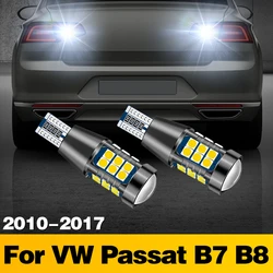 2Pcs For Volkswagen VW Passat B7 B8 2010 - 2017 2016 Canbus T15 W16W 912 921 906 904 902 LED Bulb Reverse Light Car Accessories