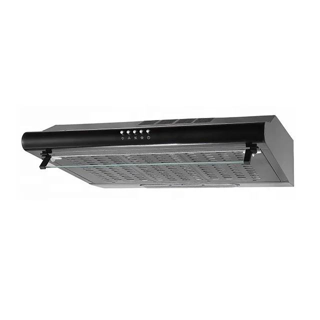 White/black/brown/stainless Small Kitchen Smoke Extractor Slim Range Hood