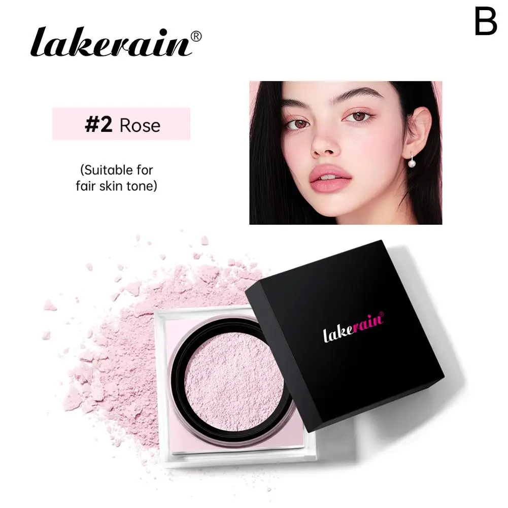6.5g Beauty Blurring Powder Oil Control กันน้ํา Long Powder Face ผู้หญิงแต่งหน้าแป้งคอนซีลเลอร์หลวมยาวนาน O8J5