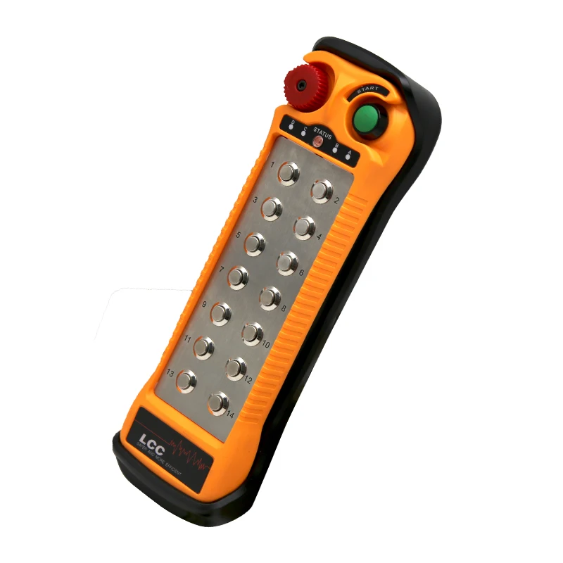 Factory LCC Q1400 14 Channel Automatic Waterproof Anti-Shock Feature RF Wireless Wireless Industrial Radio Remote Control
