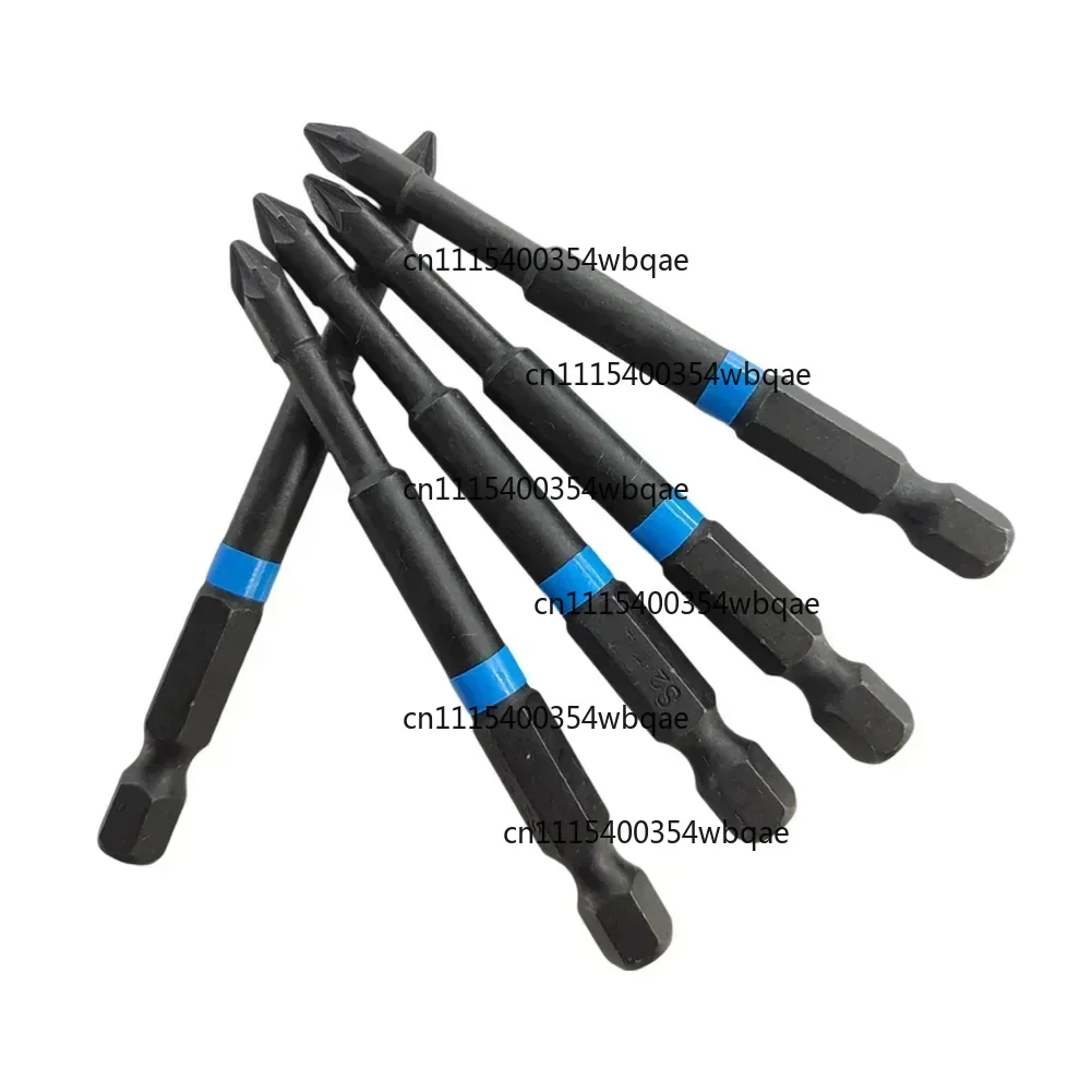ZOCI-5Pcs Magnetic Screwdriver Bit Set 75mm 1/4inch Shank Pozidriv Head Screw Driver Bit Electric Screwdriver Bits PZ1 PZ2 PZ3