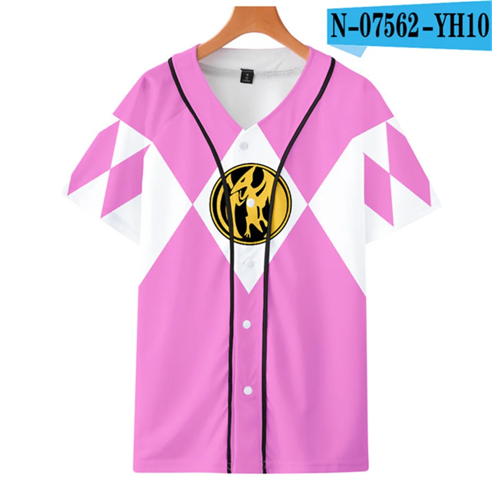 ฤดูร้อนเบสบอลอะนิเมะเบสบอล T เสื้อผู้ชายและผู้หญิงเสื้อผ้า Harajuku TShirt Hip Hop เสื้อยืด Tops คอสเพลย์เสื้อผ้าผู้ชาย