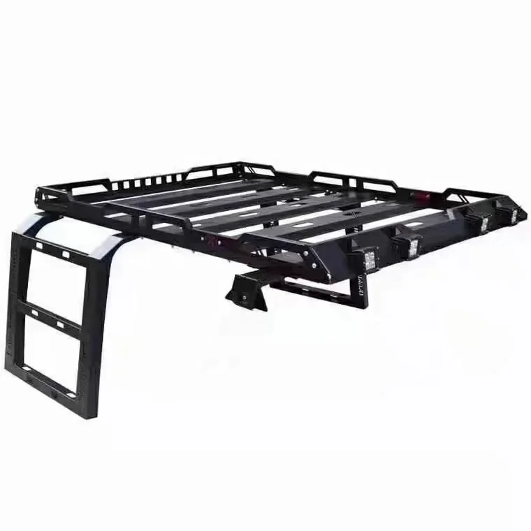 

Newest 4 runner Accessories Luggage Rack Aluminum Alloy Roof With Ladder For Runner