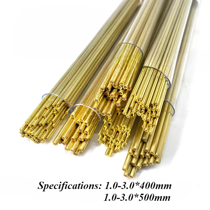 Multihole Brass tube 1.0 1.2 1.4 1.5 1.8 2.0 2.5 2.8 3.0 for EDM Drilling machine,multi electrode pipe,multi-channel