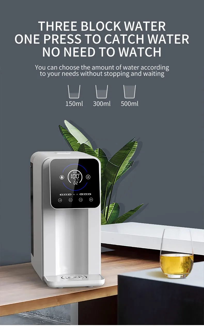 Hydrogen-rich Water purifier tabletop RO Hydrogen Water Generator water purifiers