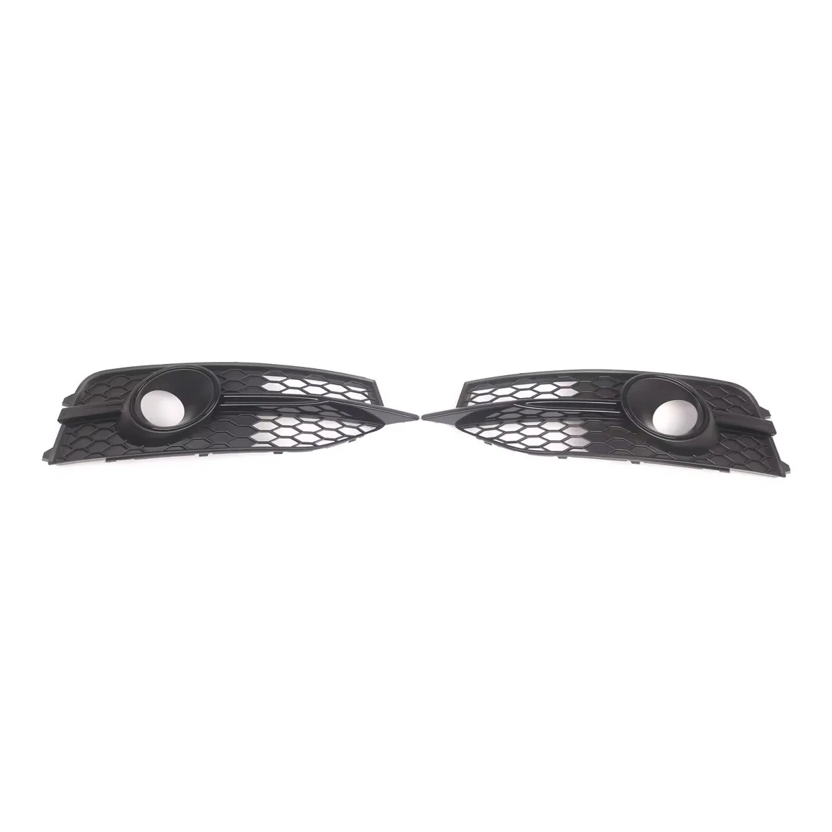 Gloss Black Honeycomb Fog Light Grille Cover for Audi A7 S-Line S7 4G C7 2012 2013 2014 2015 Left Right 4G8807681C 4G8807682C