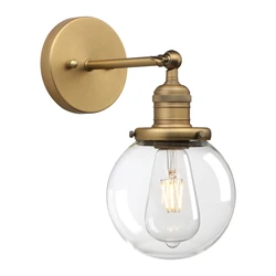 Phansthy Vintage Industrial Wall Sconce Lighting Fixture with Mini 5.9