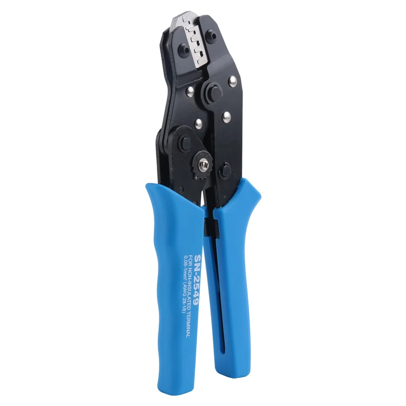 A ferramenta de crimpagem de cabo terminal autoajustável ABBN-SN-2549 é adequada para terminal dupont ph2.0 xh2.54 kf2510 jst molex D-SUB