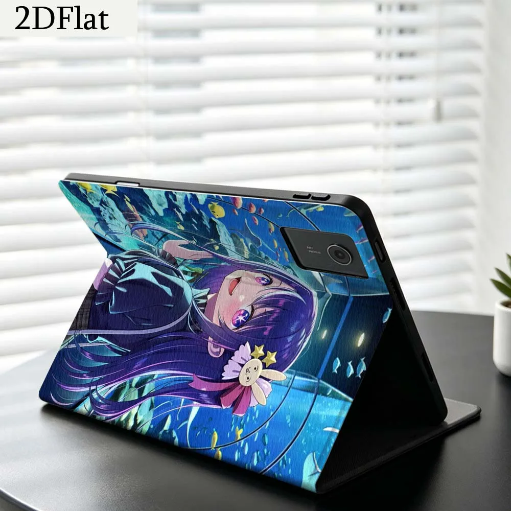 Cartoon Purple Hoshino Ai For Lenovo Xiaoxin Pad Pro Tab K11 K10 Y900 3rd Y700 P11 P12 11.5 12.7 8.8 Inch Tablet Case Gift