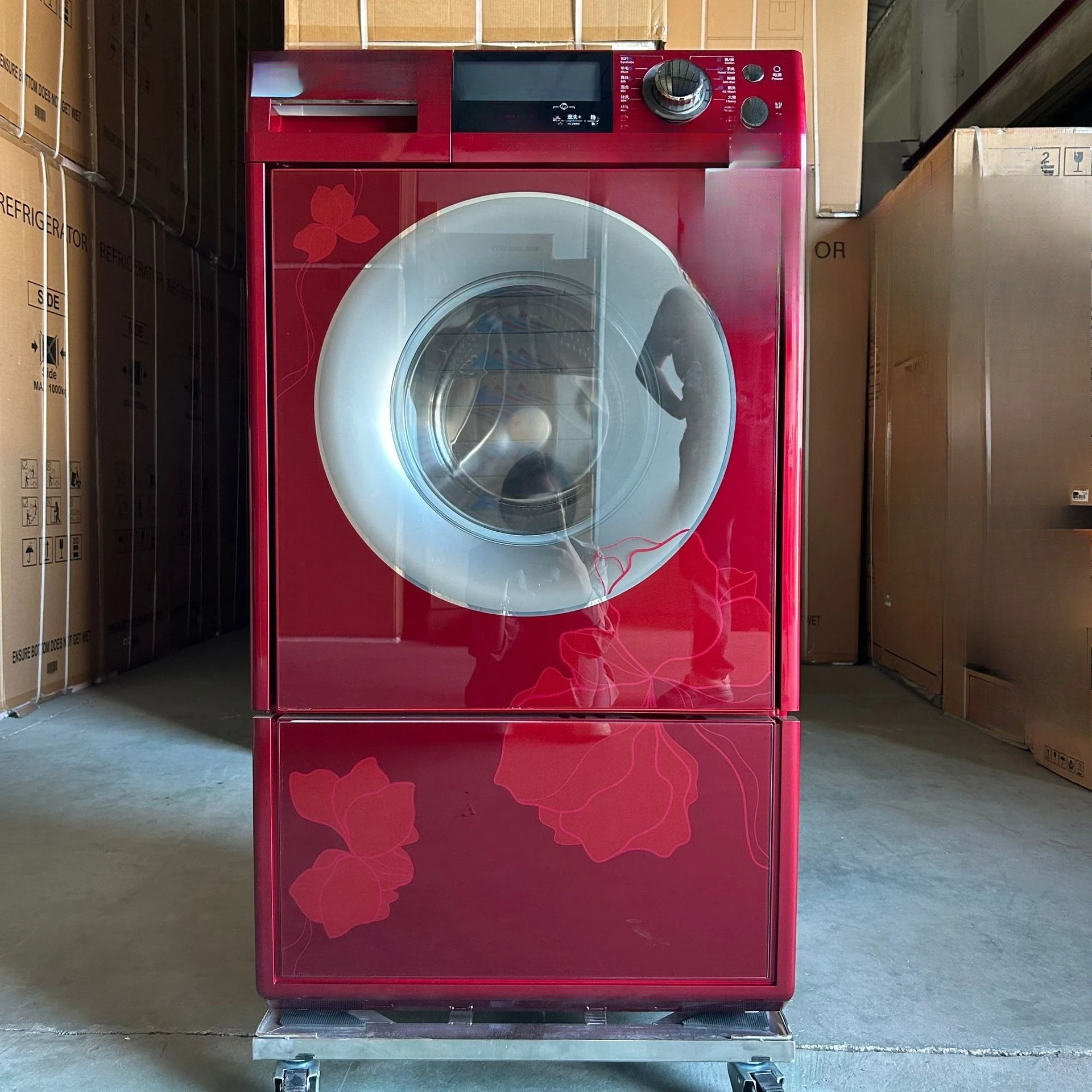 

Variable frequency silent roller with control technology and LED display