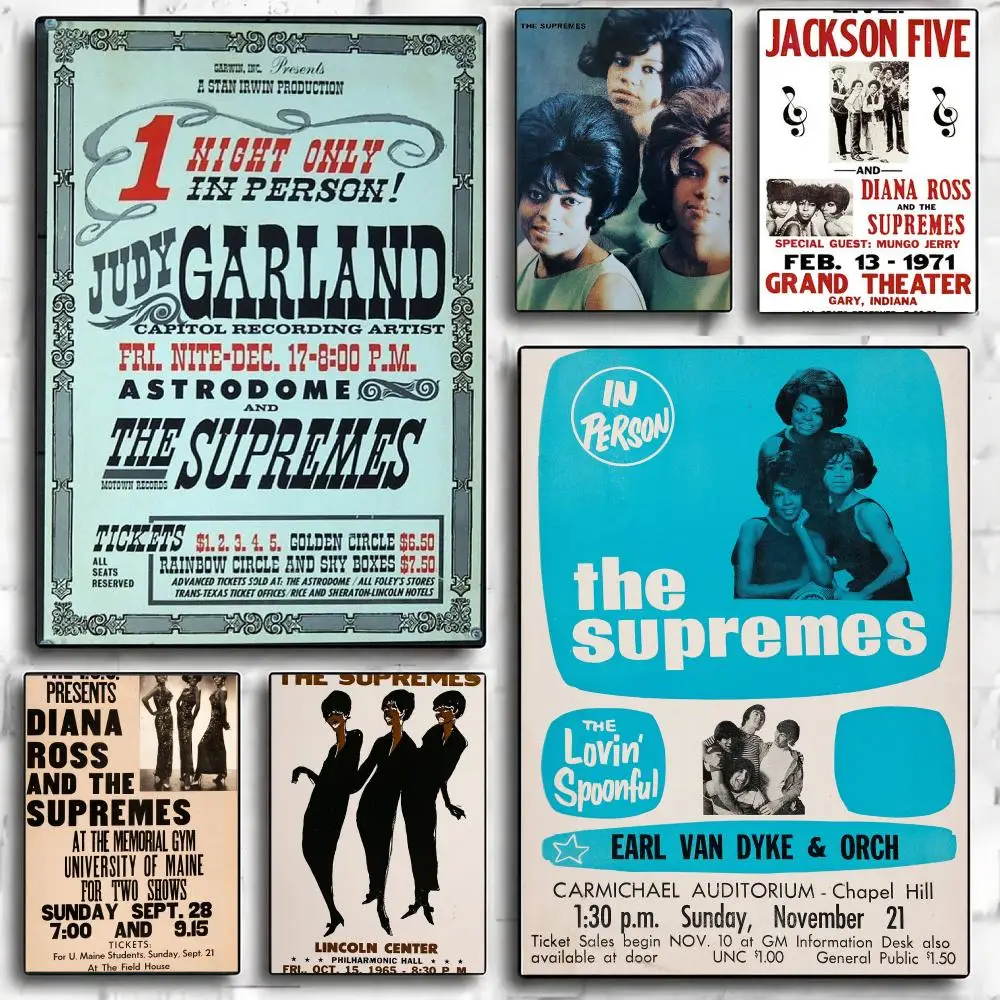band T-The Supremes-S Painting Calligraphy Nature Inspired Artwork for Living Room  Home Decoration