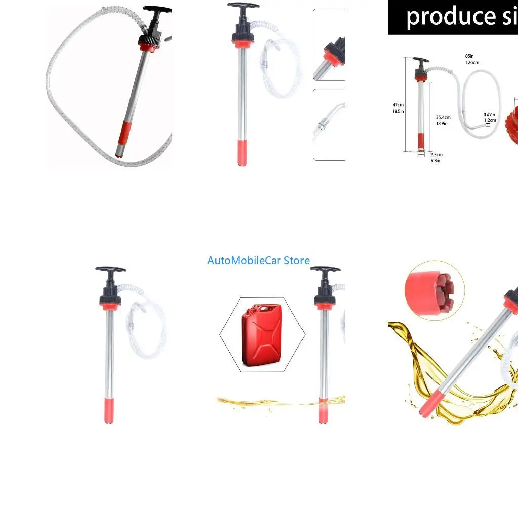 G8TE Multipurpose Liquid Extractor Siphon Pump For 5 Gallon(20L) Bucket Garage Use With Easy Operation And Fast Rate