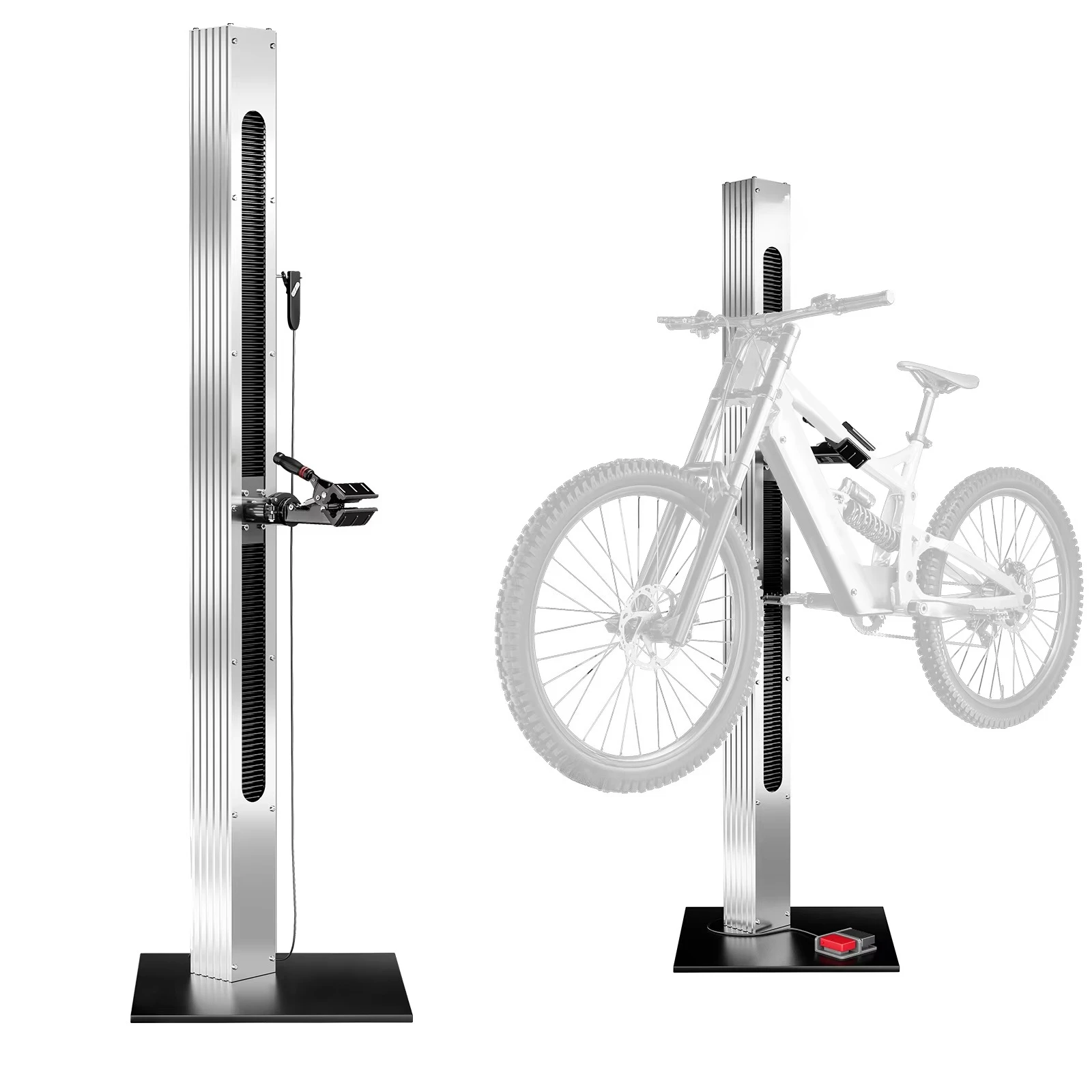 

Automatic lifting 360 degree rotating head maintenance tool, heavy-duty electric maintenance rack