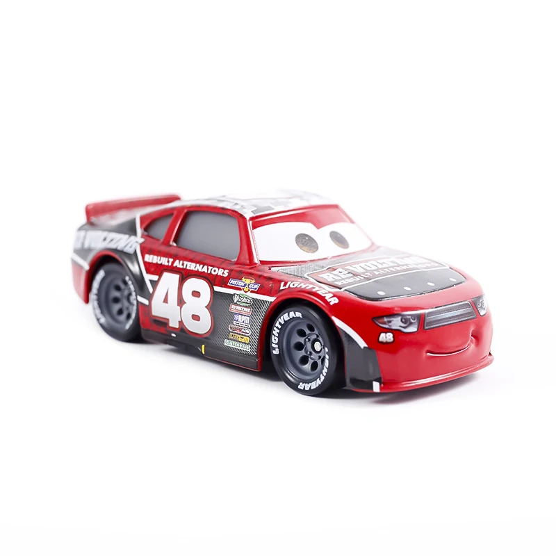 Disney Pixar Car 2 3 Toys Lightning Mcqueen Collection Cars 1:55 Diecast Metal Car No.48 Revolting Model Alloy Car Gift For Boy