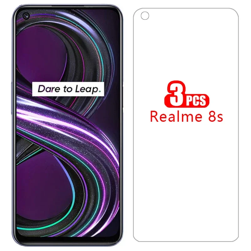 case for realme 8s 5g cover screen protector tempered glass on realme8s 8 s s8 coque bag realmi reame relme ralme realmi8s 6.5