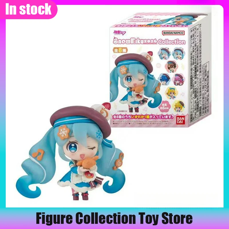 

Коллекционные фигурки Bandai Hatsune Miku: Рин, Лука, Лен, Мейко, Кайто EX CASHAPON 2026 – Оригинальные милые игрушки и украшения