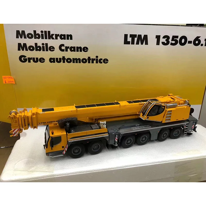 WSI Diecast 1:50 Scale LIEBHERR LTM 1350-6.1 Alloy Crane Model 02-1024 Collection Souvenir Display Ornaments