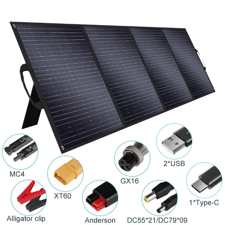 Innovative 200W/400W Foldable Solar Panels 23.4% Efficiency IP67 Waterproof For Sustainable Clean Energy Home & Industrial Use