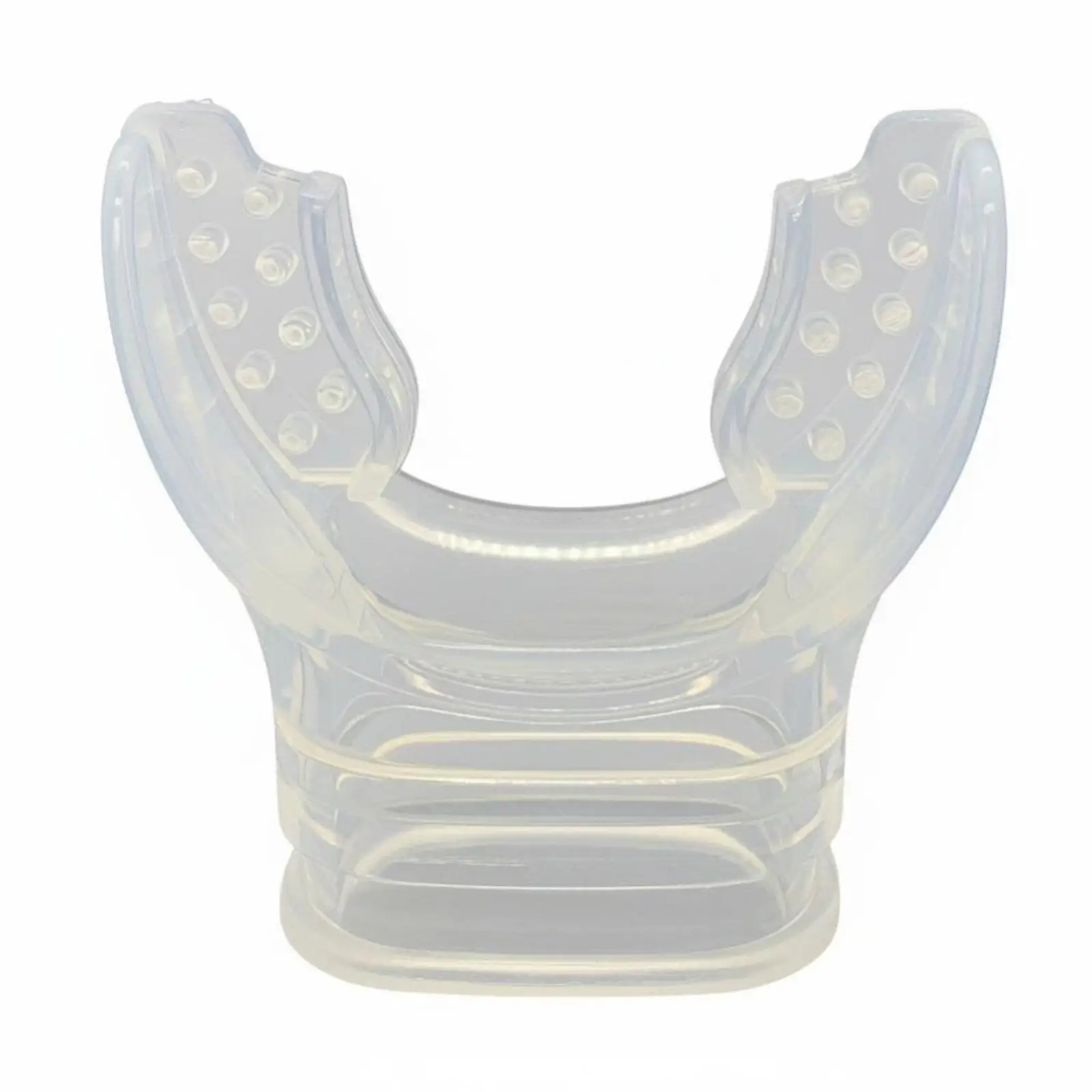 Adult Silicone Diving Mouthpiece for Scuba Regulator Snorkel Tube Flexible Durable Underwater Breathing Accessory