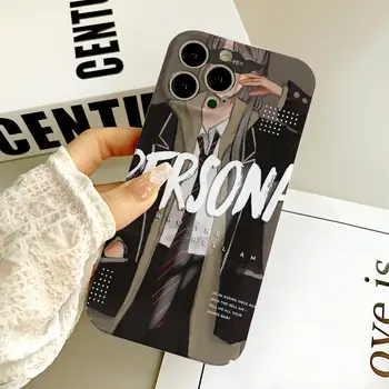 Pepakomi BTS 手機殼 FUNDA 適用於 iPhone 16 15 14 13 12 11 Plus Pro Max Mini 精準孔位匹配保護膜 8 最佳銷售 BTS iPhone手機殼 - №7