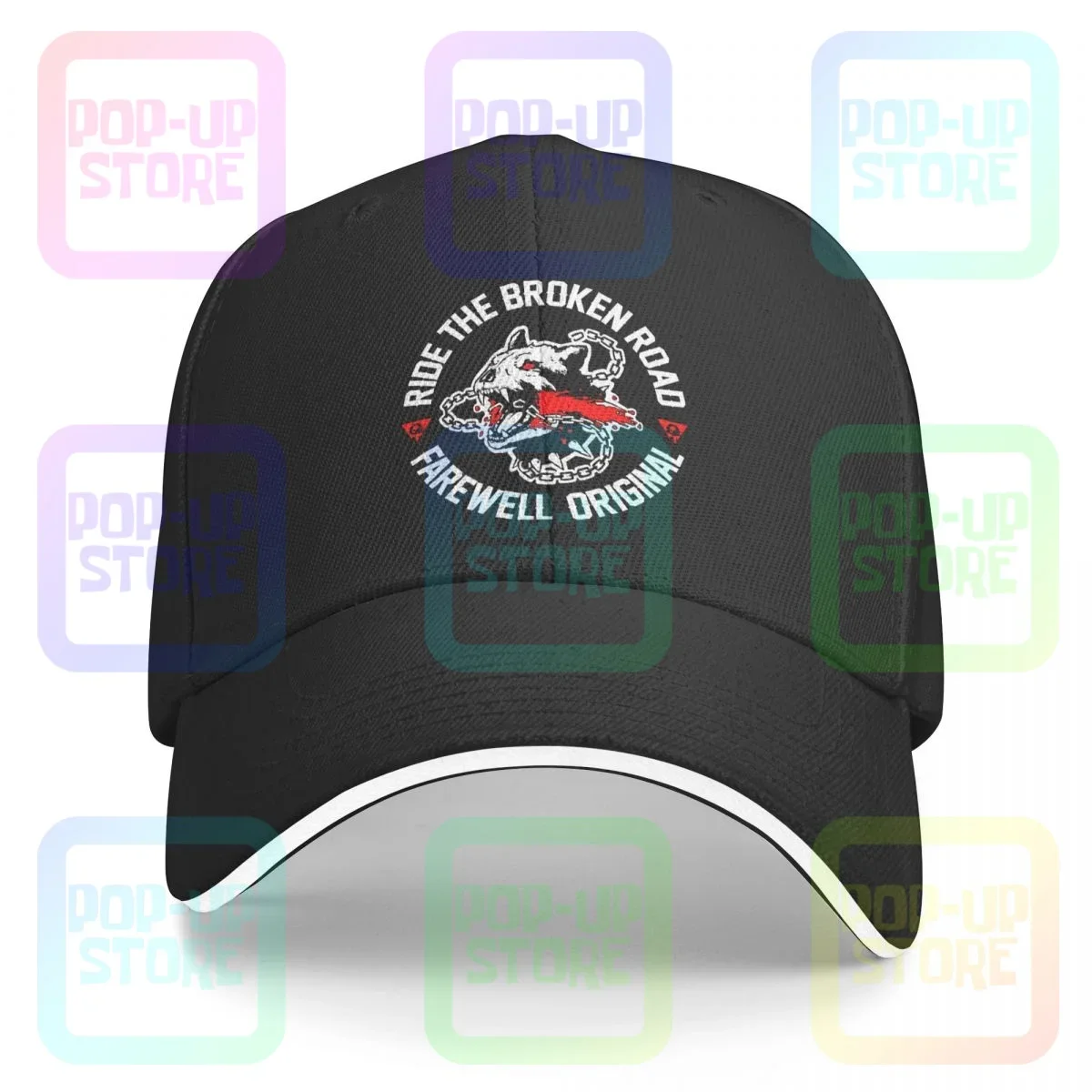 Days Gone Mongrel Mc Motorcycle Ride The Broken Road Deacon St John Sandwich Cap Baseball Cap Trucker Hat Fashion