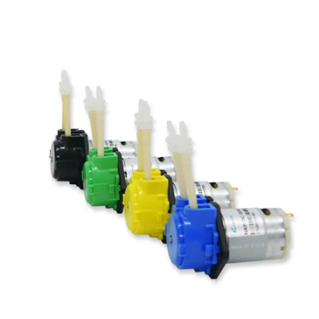 Pompa perystaltyczna DC 3 V/6 V/12 V/24 V mikro samozasysająca wyciszenie perystaltyczna pompa cieczy DC pompa wodna do laboratorium dozującego analitycznego
