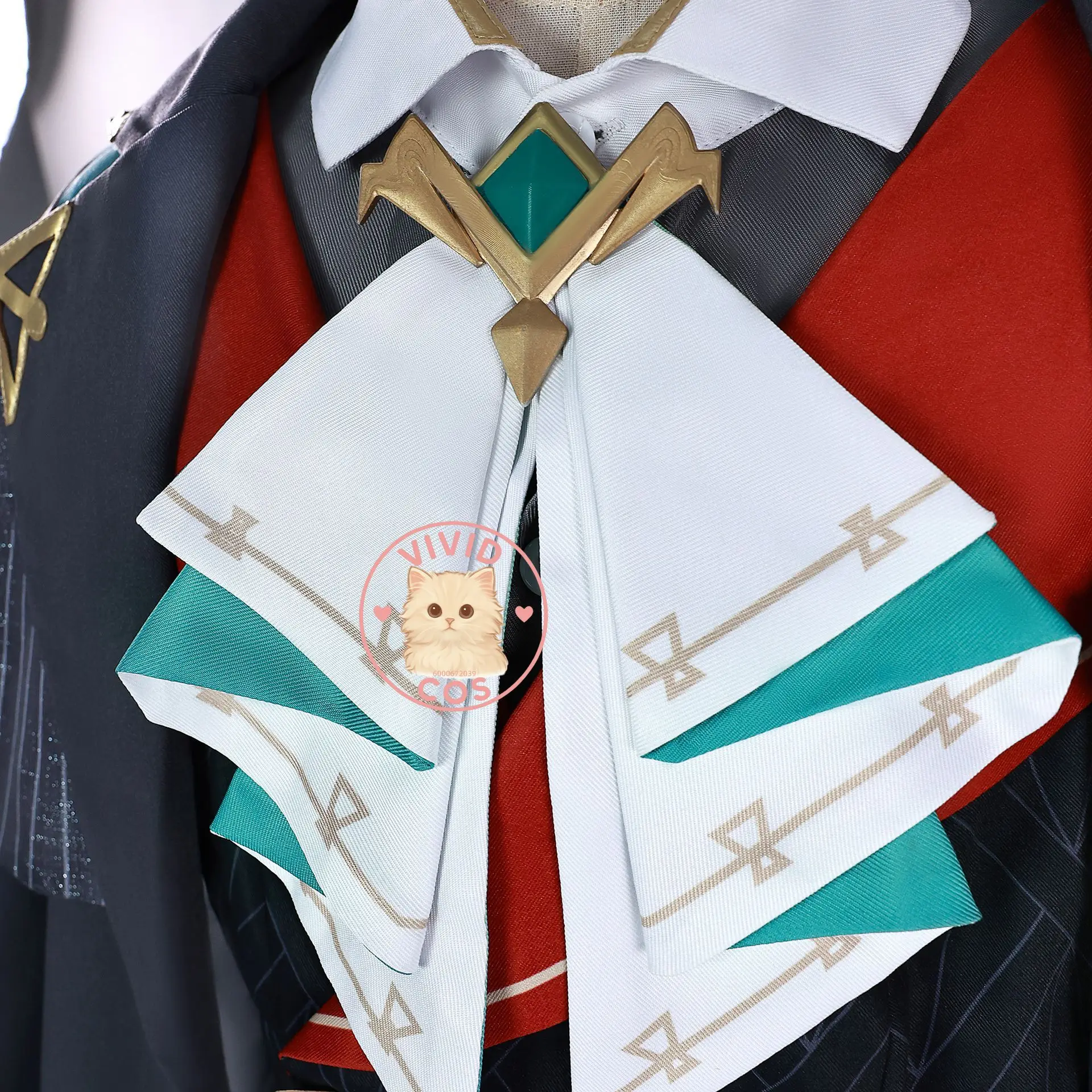 لعبة شعبية Genshin Impact Code K: أزياء فورت رايدرز التأثيرية أزياء الهيثم وكافيه للعب الأدوار الموحدة للرجال أنيمي كوميك كون