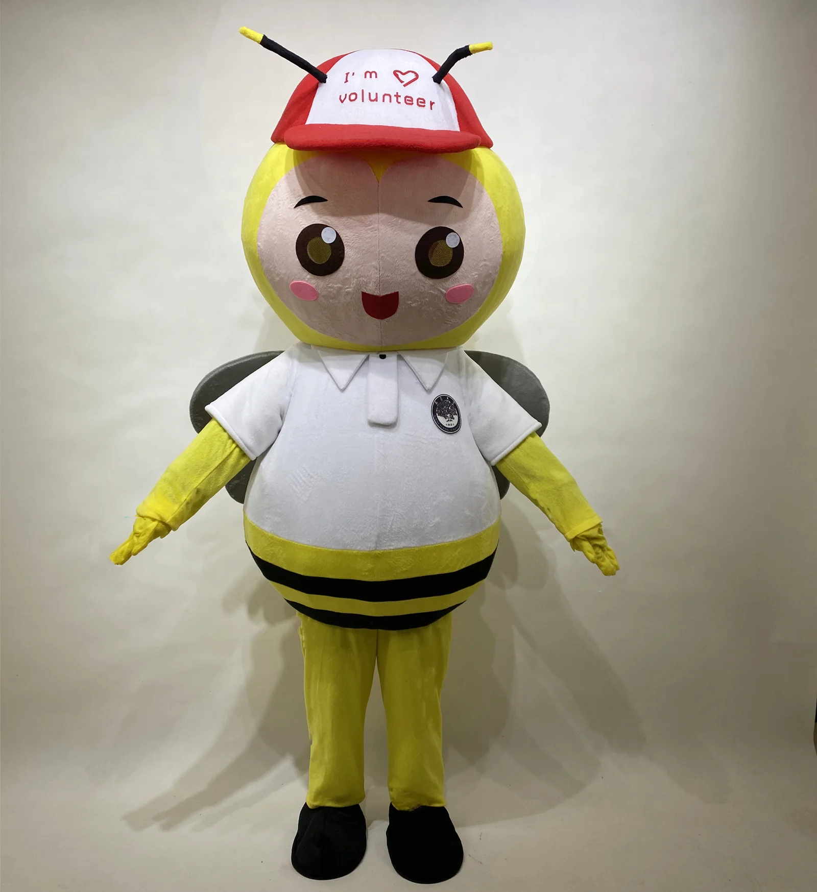 Cartoon Yellow Bee Mascot Clothing Anime Props Walking Adult Performance Christmas Little Bee Doll Clothing