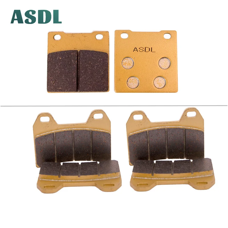 

ASDL Motorcycle Front and Rear Brake Pads For Suzuki GSX 1200 FSW/FSX GSX 400 FSV/FSK1 (GK7B) Inazuma 1998-2000 MAGNI Sport 1200