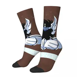 Funny Happy Men's compression Socks HYOGA NO CYGNUS Vintage Harajuku Saint Seiya Hip Hop Novelty Pattern Crew Crazy Sock