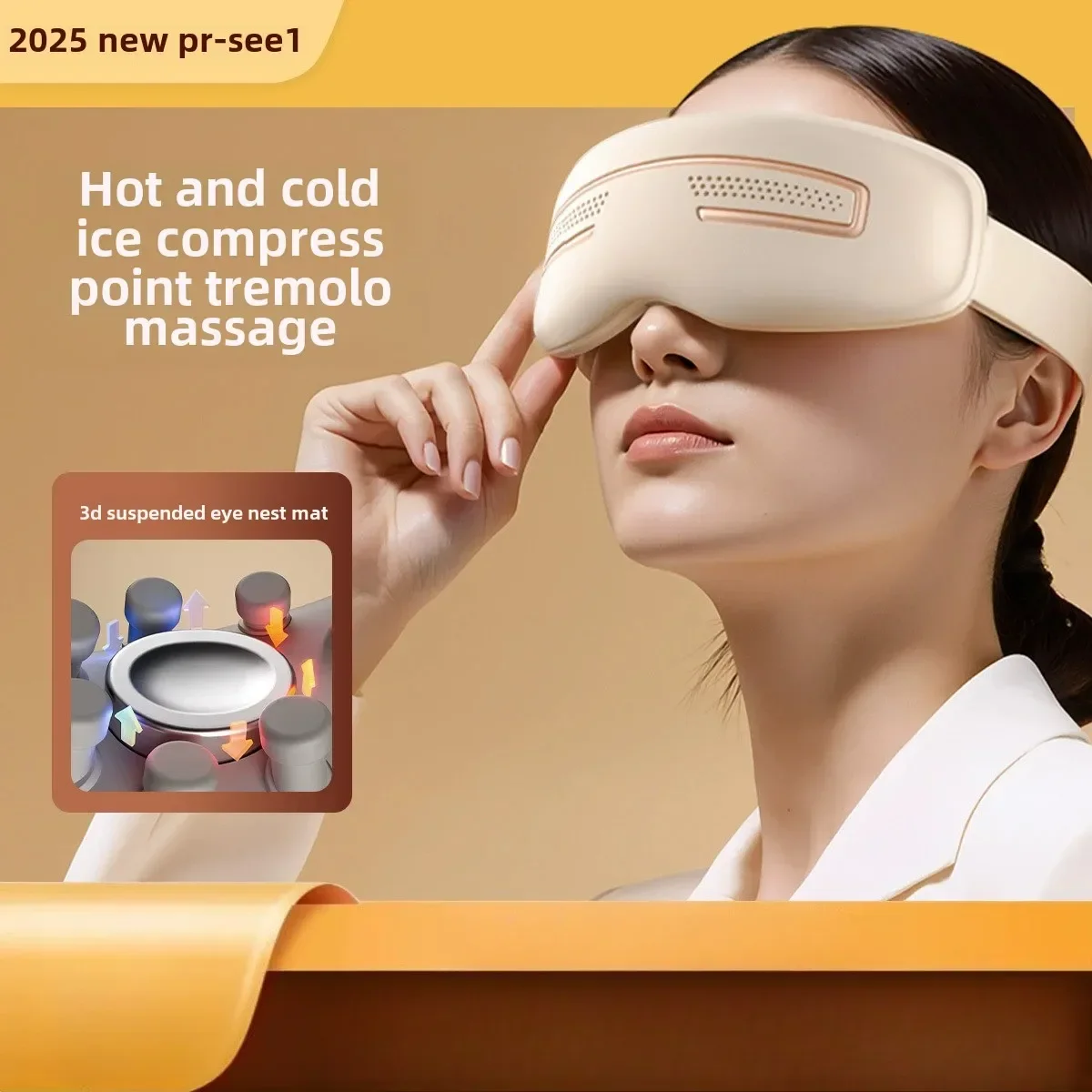 

Practical bestseller Cold Compress Hot Compress Moisturizing Eye Massager Charging