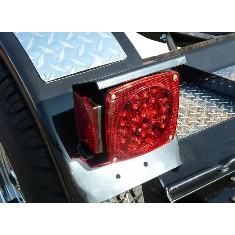 Sistema frenante per rimorchio per carro Dolly Blocco di sicurezza Strumento di recupero per veicoli da traino a 4 ruote Rimorchio per carrello per auto