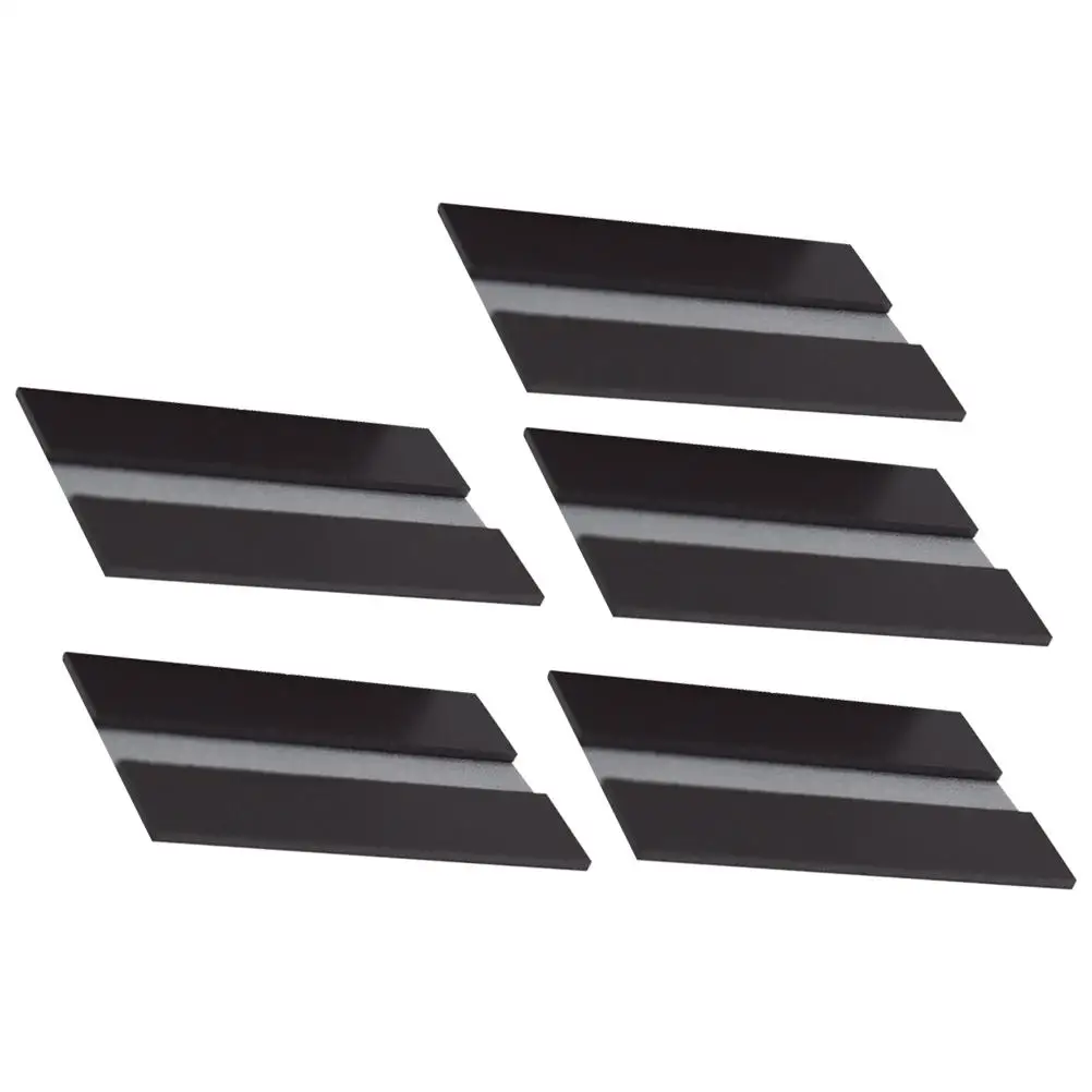 5 PCS Magnetic Folder Photo Clips Fridge Clips/note Holders Notepad Picture Magnets Plastic