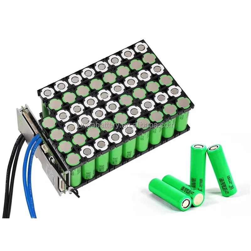 Smart Lithium Battery Pack 48V 30Ah 13S6P 21700 Li-ion Custom OEM with BMS for Robot AGV Drone CE UN38.3