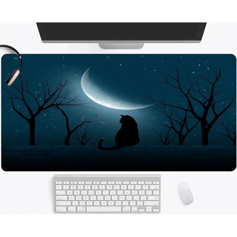 

Коврик для мыши, настольный коврик, коврик для офисной спальни, противоскользящий коврик для ноутбука, настольного компьютера, игровой коврик для мыши