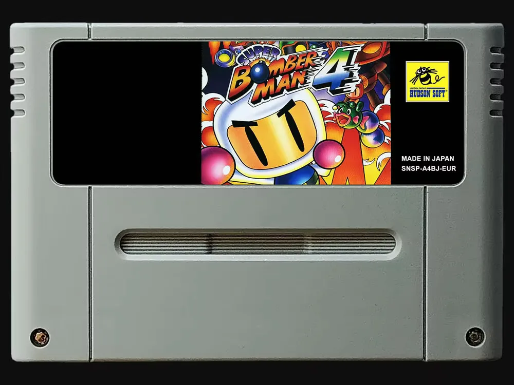 

16-битные игры ** Super Bomberman 4 (версия PAL EUR!!)