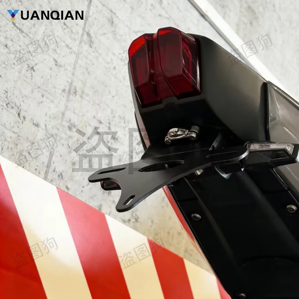 

License Plate Holder Bracket FOR KOVE 800X 800 X Pro 800X Rally 800X Super Adventure 2024 2025 2026 Tail Tidy Fender Eliminator