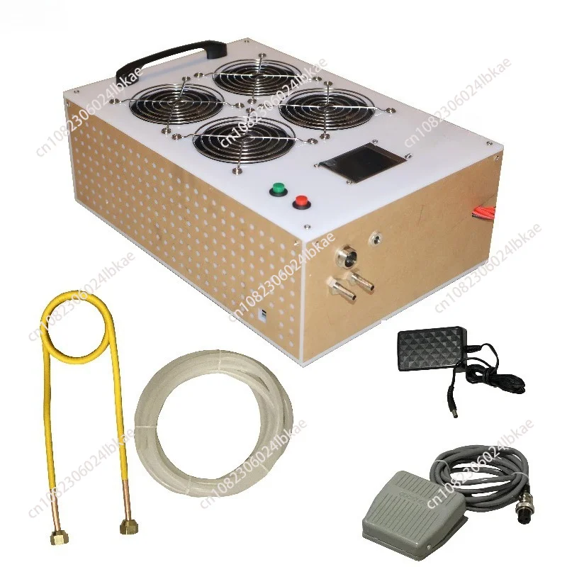 Induction heating machine 5KW 5000W integrated DC48v input metal melting color screen display overload protection