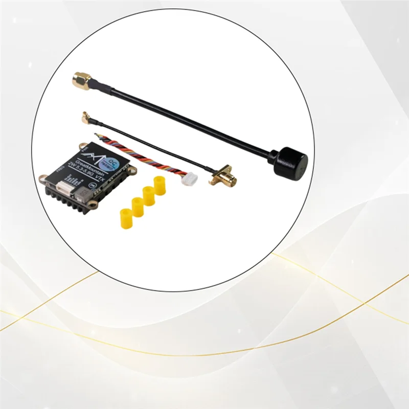 

FFYY-Beacon 5.8G 2W VTX High Power FPV Video Transmitter TBS Protocol With 16CM Antenna For FPV Long Range RC Drone 30.5X 30.5MM