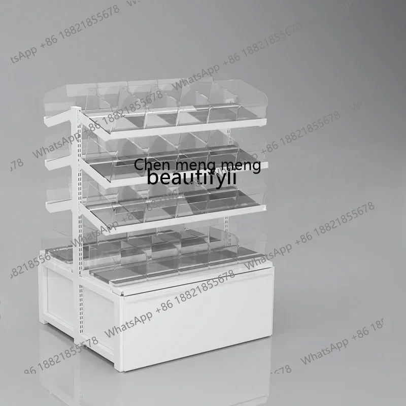 cc182RR1 Snack Shelf New Supermarket and Convenience Store Bulk Food Display Rack