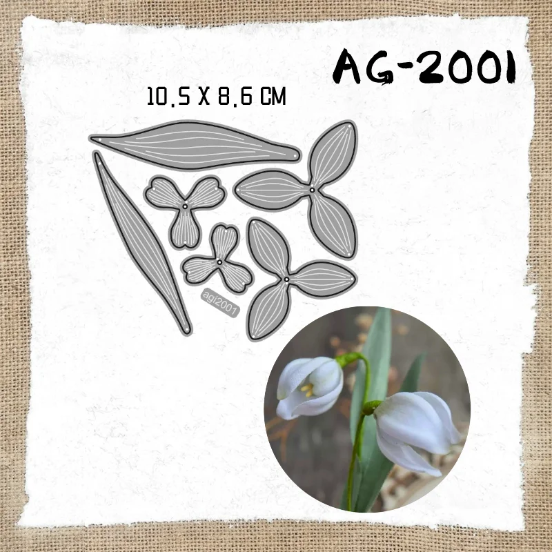 AG(1976-2001) New 2024 Cutting Dies Set Detachable Metal Stencils for Crafts Cards Scrapbook Albums Paper Craft Supplies