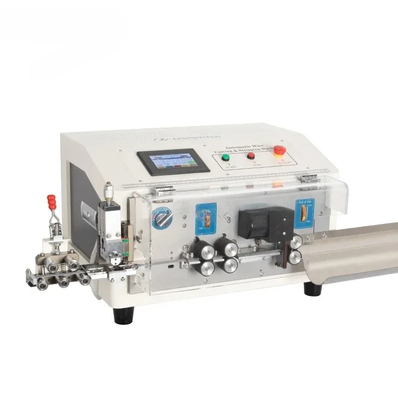 Automatic 2-12P Flat Cable Splitting Stripping Machine EW-3045 Ribbon Wire Cut Split Peel Machine