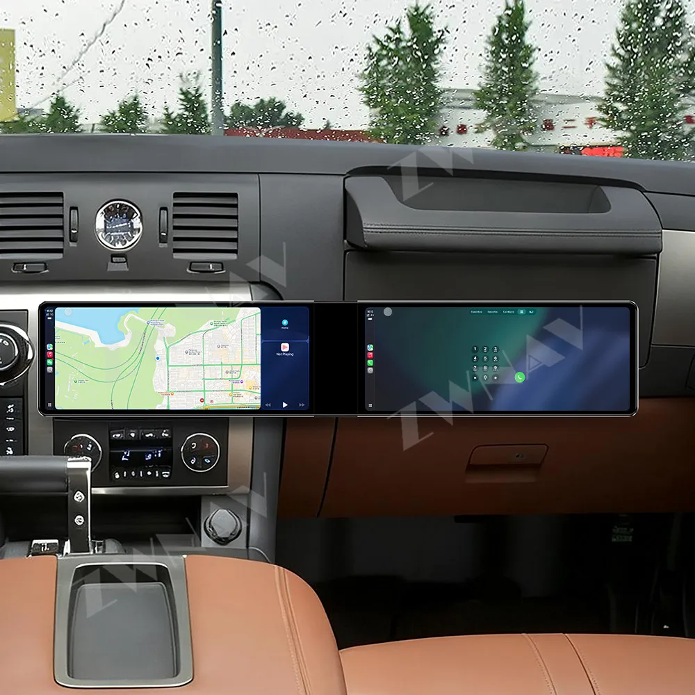 

Car Interior Accessories For Hummer H2 2005-2012 Android 13 12.3" Hd Touch Dual-Screen Car Gps Multimedia Player Gps Navi Radio