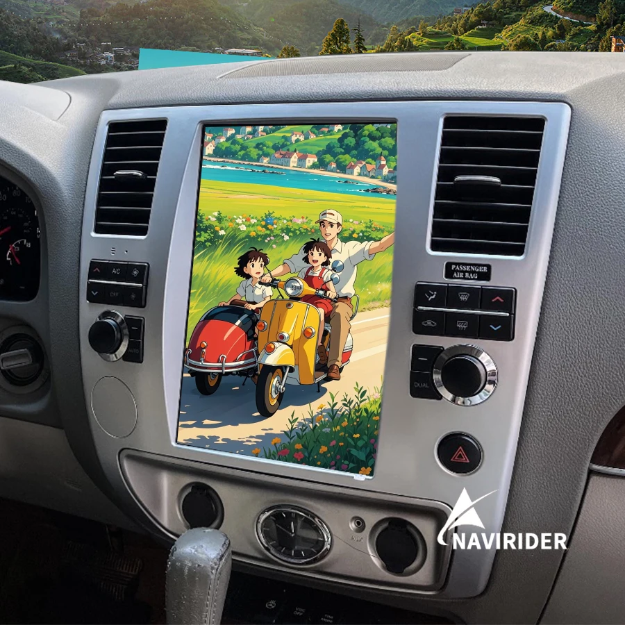 

Автомагнитола 4G+WIFI GPS 12.1 дюйма для Infiniti QX56 Nissan Armada 2008-2015 с Android Auto, Carplay, HD, BT, навигацией и мультимедиа