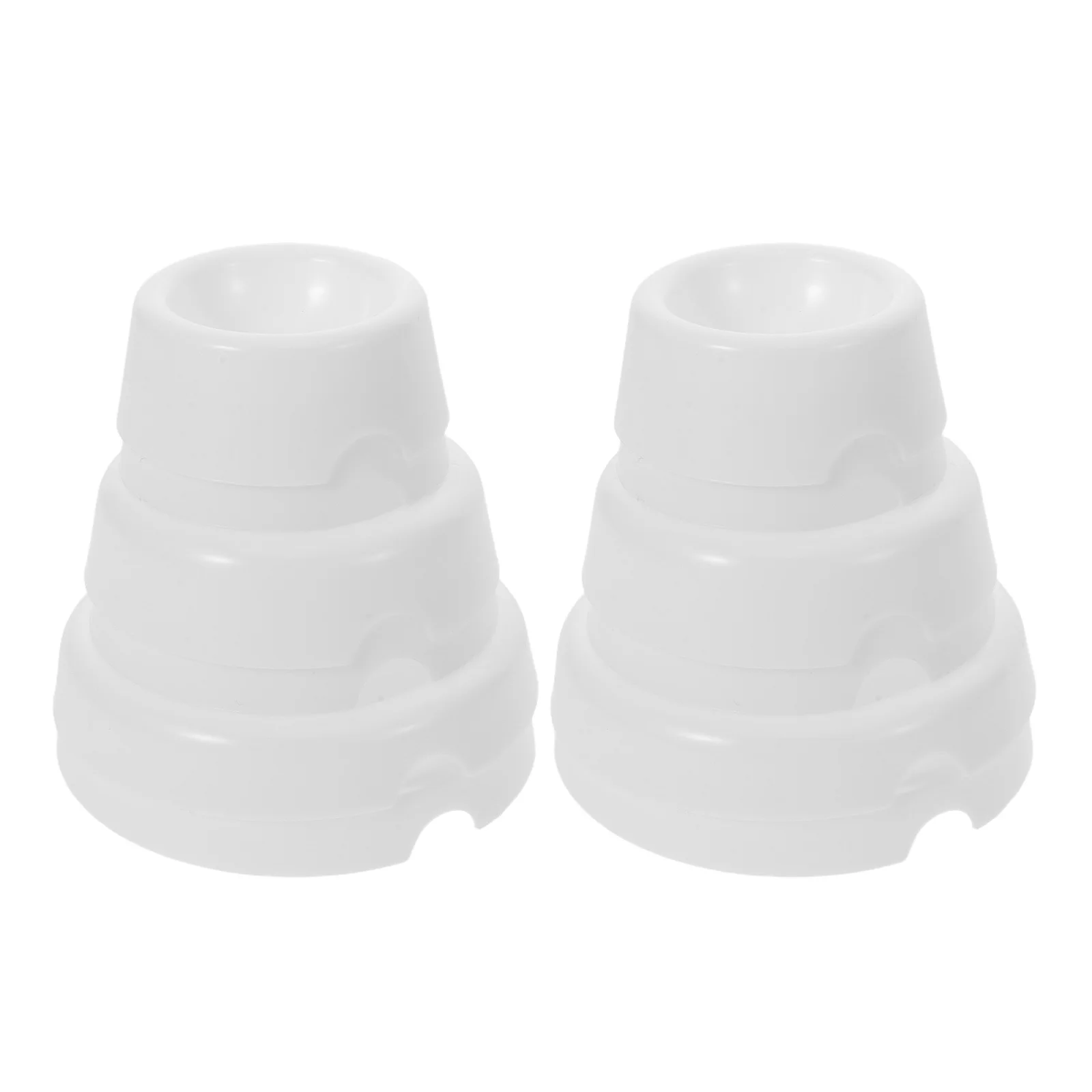 12Pcs Floral Fondant Mold Button Shape Cake Decorating Tray Plastic Sugar Flower Forming Holder Drying Rack Fondant Flower Mat