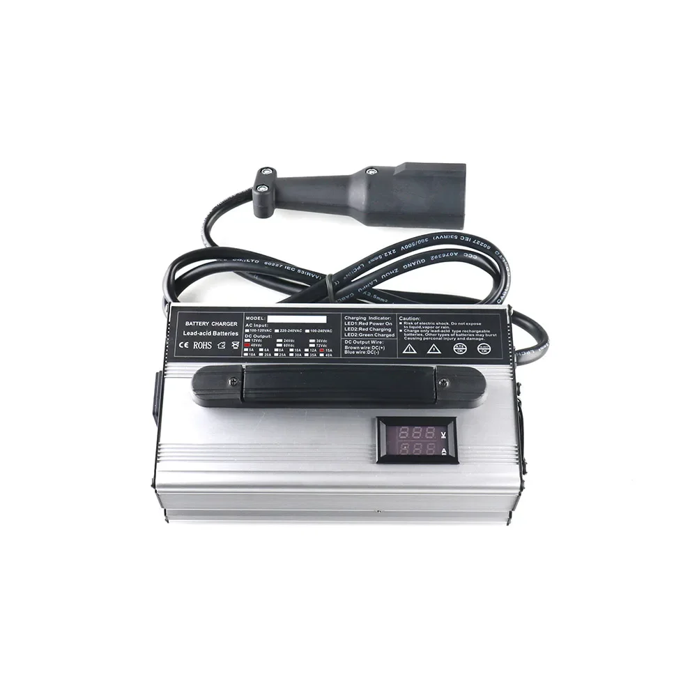 LED display 48V 20A ezgo golf cart battery charger 48Volt club car battery pack portable charger