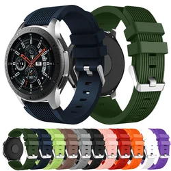Silicone Watch Strap 20mm22mm Sport Watch Band Compatible with Samsung Galaxy Watch 46mm Watch3 45mm Gear S3 Frontier for Huawei