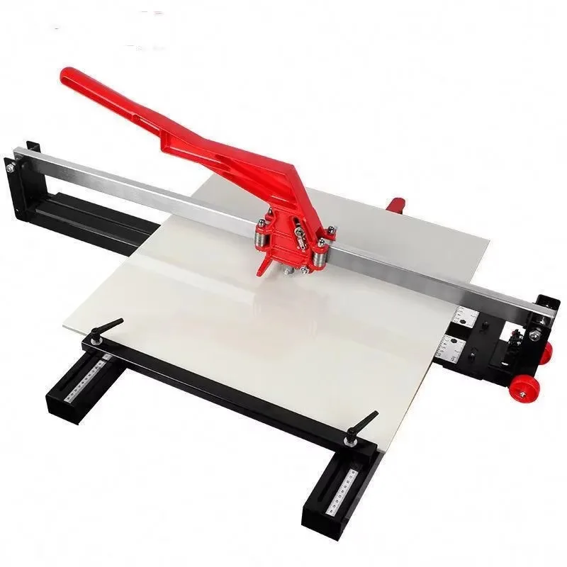 High Precision Manual Tile Cutter Hand Push Desktop Tile Cutting Machine Double Gauge Professional Tile Push Knife