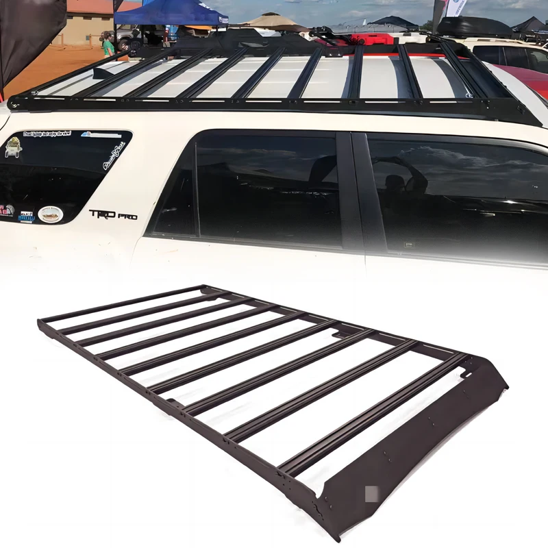 

2010-2022 Aluminium 4x4 accessories pickup truck roof rack for toyota 4runner Luggage rack crossbar